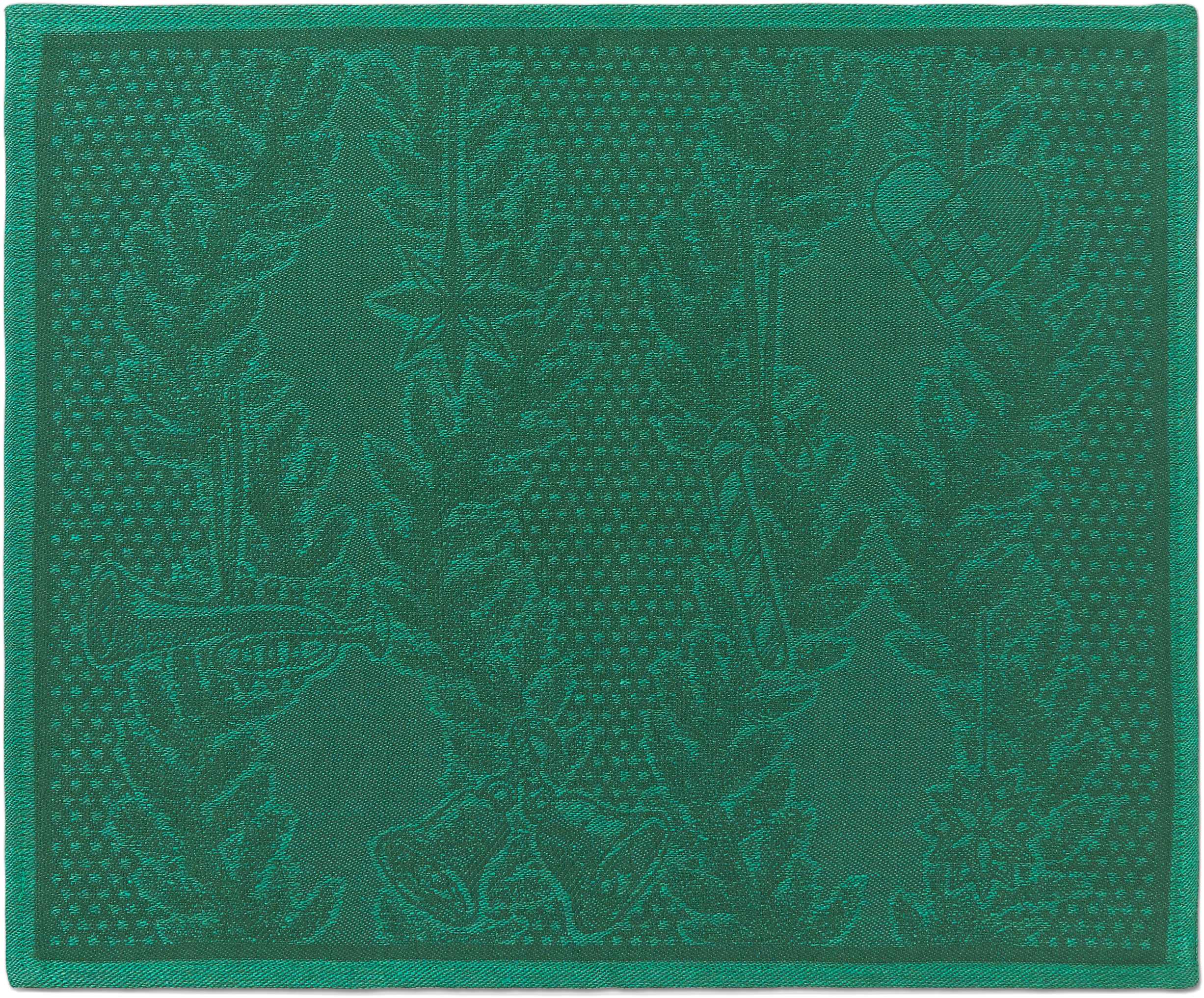 Stjerneriflet dæk.ser. Grøn2stk